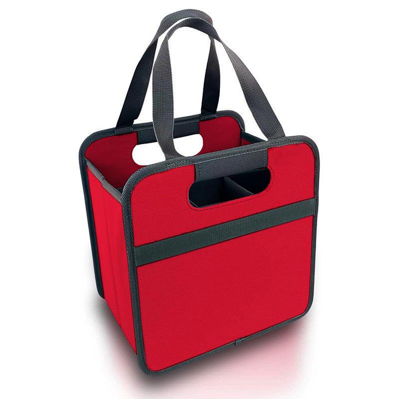 

Red Wine Storage Box - Handheld, Fits 6 or 12 Bottles, Includes Wine Glass Holder