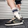 Men's Shoes Couple Secret Forest Oil Painting Board Trend Versatile Sports Leisure Board Shoes Men's Trend