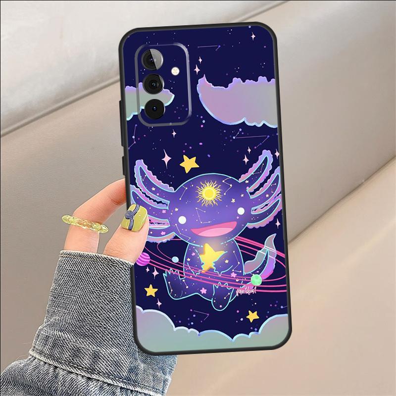 Cute Animal Axolotl Case For Samsung Galaxy A22 A05 A53 A33 A06 A26 A16 A56 A36 A05 A32 A52 A54 A34 A14 A55 A15 A35