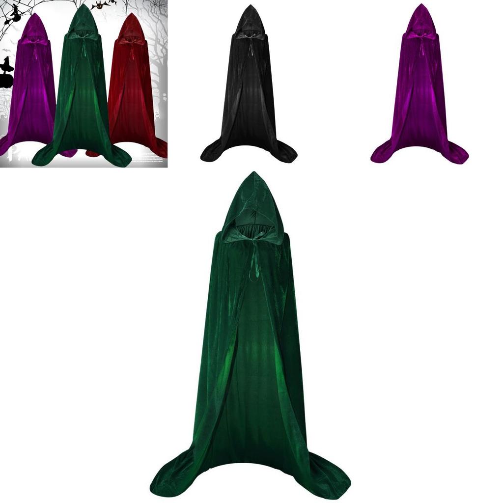 Hocus Pocus 2 Sorcerer Cape Halloween Cosplay Garment For Teens And Adults