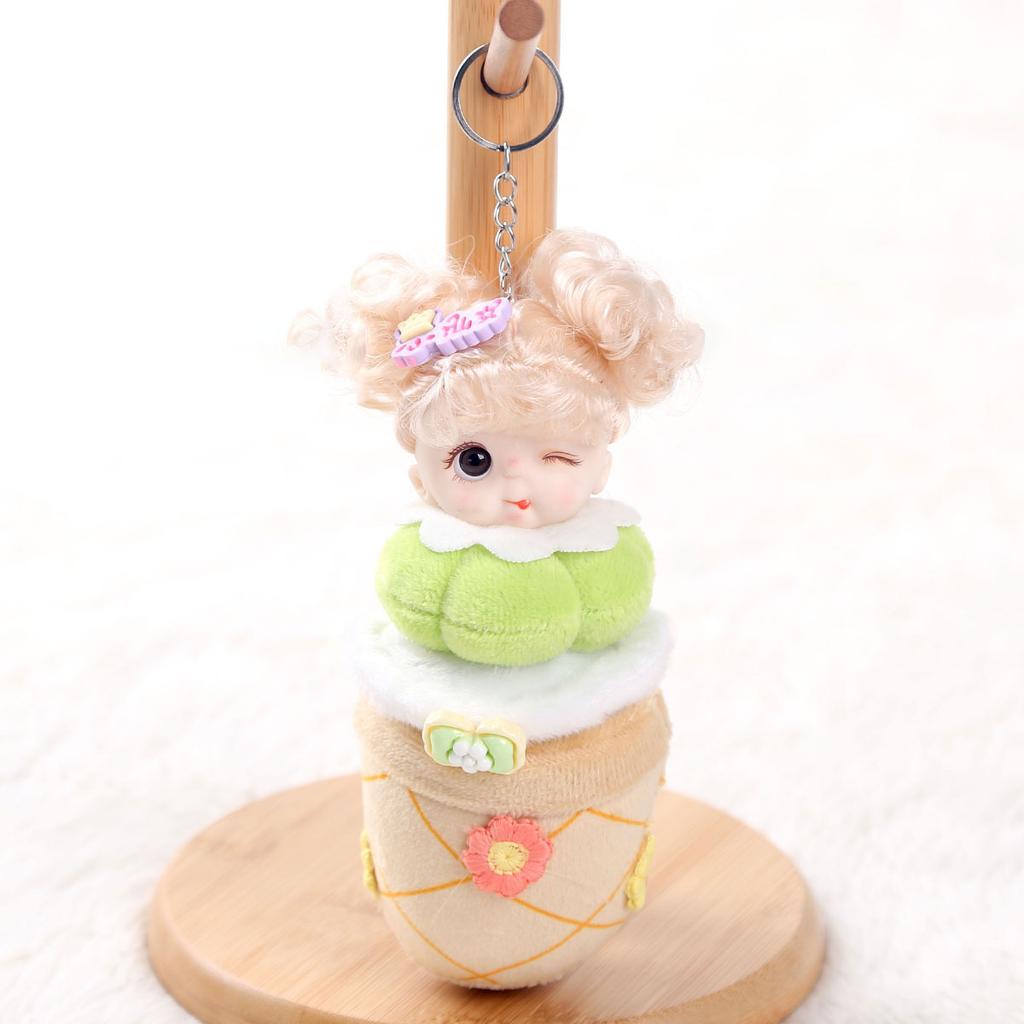 Doll Milk Tea Cup Doll Plush Doll Pendant Keychain Small Doll Jewelry Toy Girl Gift