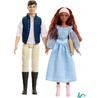 Poupée Mattel Disney La Petite Sirène Ariel et Prince Eric Ensemble de 2 poupées HLX14