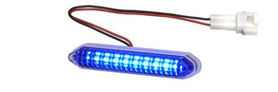 KOITO LED Kantenbeleuchteter Shine 3,9 Zoll (100mm) Typ 12/24 V 0,8 W Blauer Stecker im Lieferumfang enthalten