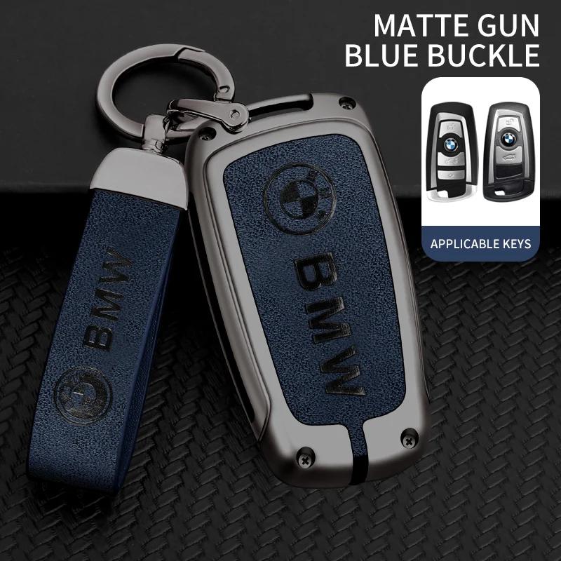Für BMW M E39 E46 E60 E90 F10 F15 F20 F25 F30 G05 G01 F01 G80 G01 Auto TPU Zinklegierung Schlüsselanhänger Tasche Autoschlüsselanhänger Metallschlüsselhülle