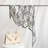 Vielseitiger modischer und eleganter Schal aus Maulbeerseide Herbst Neu Damen Doppelkrepp-Schal Sonnenschutz Warmer Schal