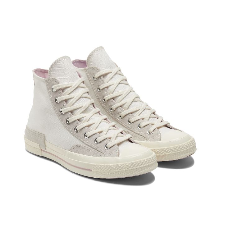 Converse 1970s Chuck Taylor All Star High Top Canvas Shoes Unisex Sneakers Light-Gray 173101C