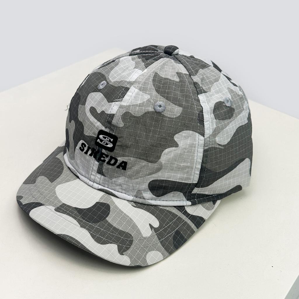 Baseball Stitching Stitched Embroidered Alphabet Camo Eave Short Women Men For Neutral Gender Fresh Caps Peaked Hats Sunshade Quick Drying