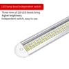 12-85V 120Led Car Interior Light Strip Bar Lamp Van Bus Caravan On/Off Switch 12W Car Trunk Lamp Led Luggage Compartment Light