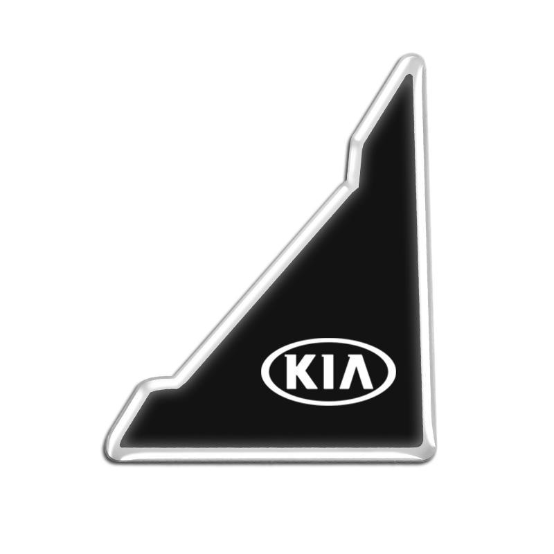 AEV5 4 Pezzi Adesivo Paraurti in Silicone per Portiera Auto Anti Collisione Graffi Per Kia KN GT-Line KN Sportage Ceed Rio Picanto Sorento Soul Cerato