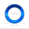 Adesivo per anello distintivo emblema volante auto per VW Golf 6 7 Polo CC Tiguan Passat Decorazione Logo Adesivo Accessori