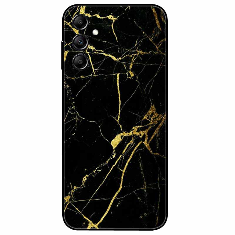 Hülle Für Samsung Galaxy A54 5G A34 A24 S23 Hülle Blume Marmor TPU Weiche Silikonhülle für GalaxyA54 A 34 Bemalte Handyhüllen