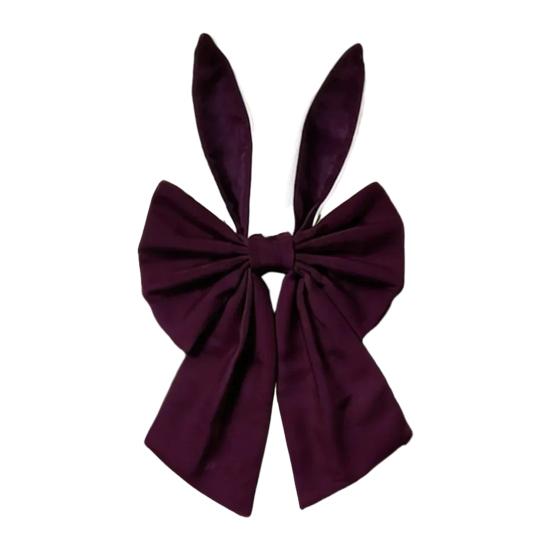 16-tums påskkransrosetter Glad påskkaninöronrosett för trädtopp Dekorativ tygrosett för vårhelg Ytterdörr Vägg Fönster Inomhus Utomhus