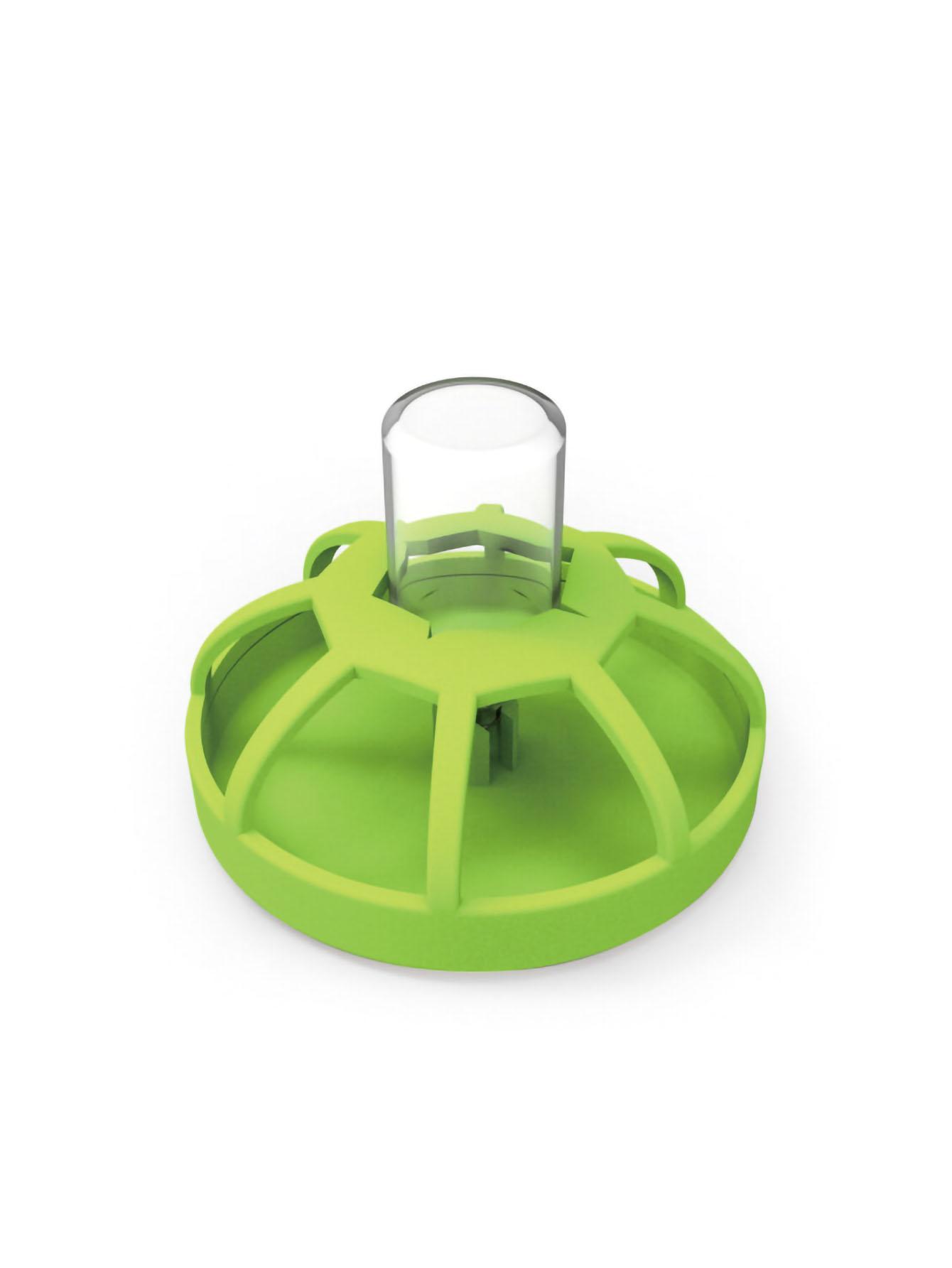 

1pc-Automatic water dispenser for turtles and lizards зелёный