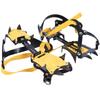 Crampones de Hielo, Crampones, Botas de Escalada Antideslizantes, Tipo Enlace de 10 Dientes, Punta Antideslizante para Senderismo en Terreno Nevado