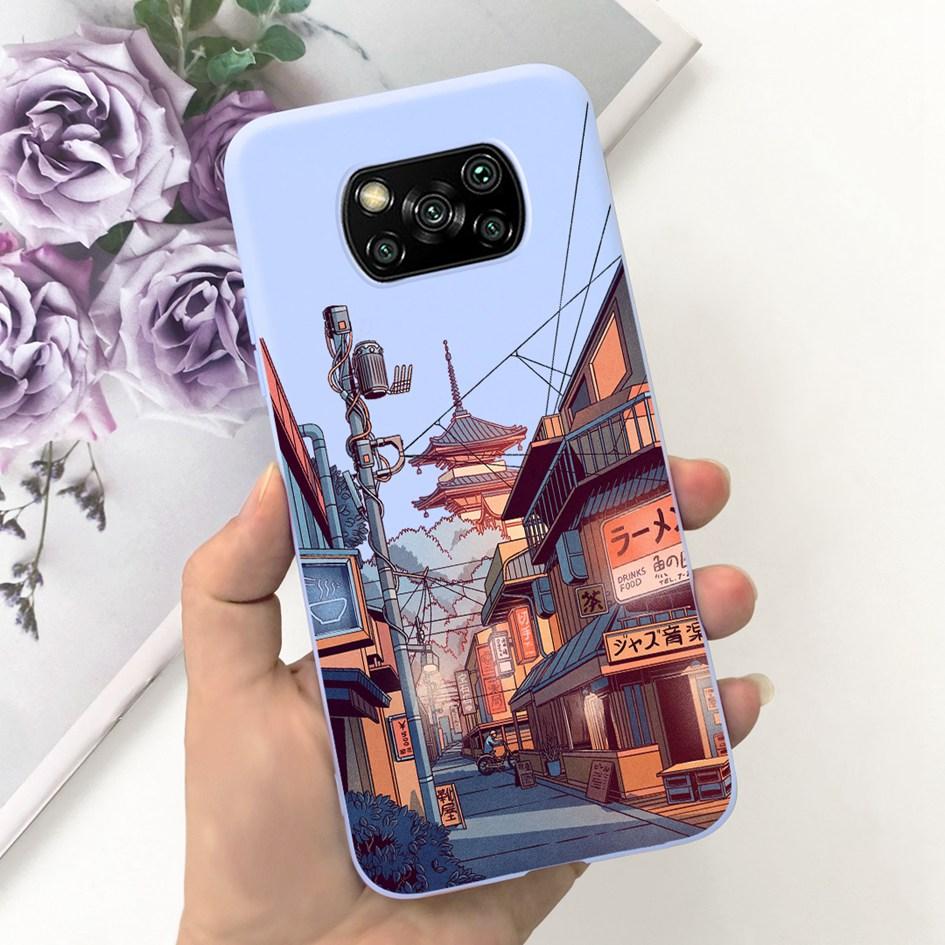 Case For Xiaomi Poco X3 Pro NFC Phone Cover Lovely Dinoaur Butterfly Silicone Soft Cases For Xiaomi Poco X3 GT X3Pro X3NFC Coque