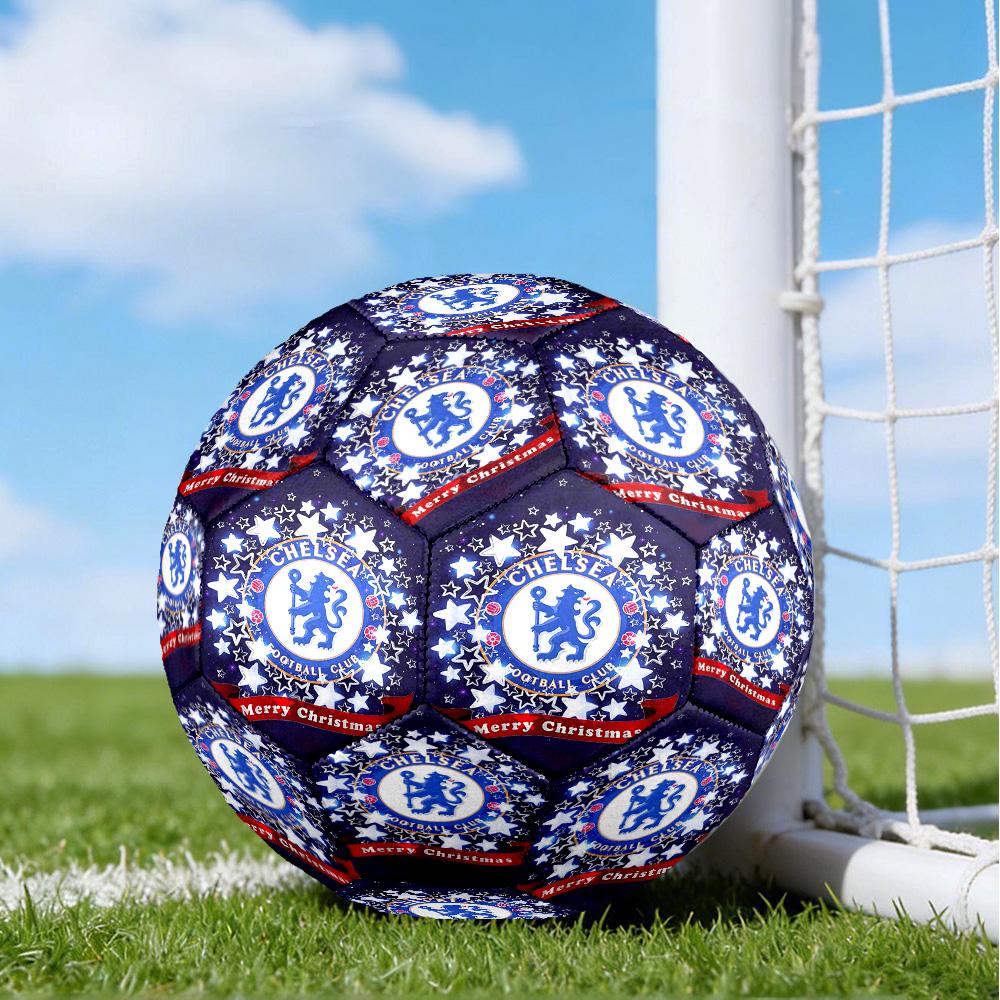 Chel-sea Fc Printed Size 5 Soccer Balls, High-Quality, Anti-Slip, Protective Football, A Unique Gift , Birthdays, Christmas Gifts