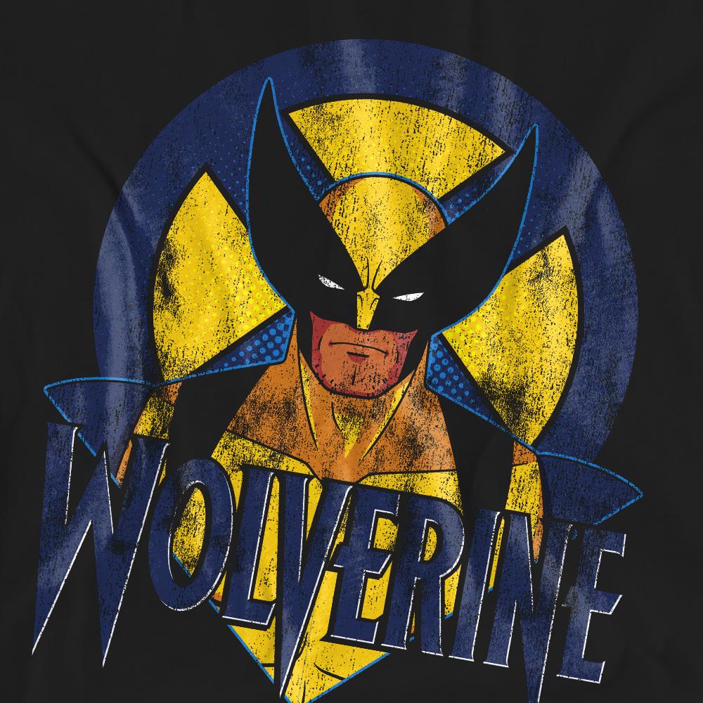 Marvel Unisex Adult X-Men Wolverine Retro T-Shirt