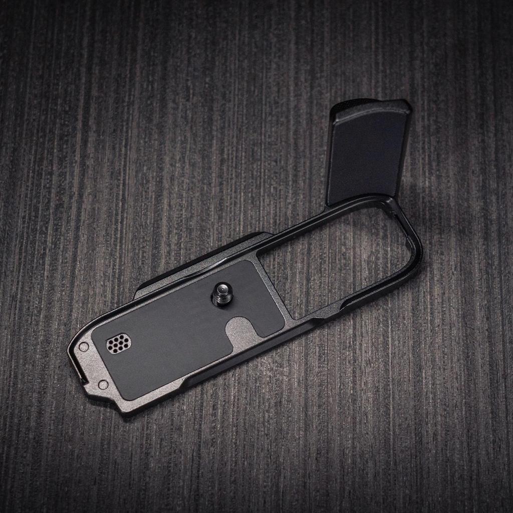 Iborrys Camera Compatible with Sony RX1R Dedicated Quick Release Aluminum Alloy Camera Original Vintage Diamond Pattern Aluminum Grip, DSC-RX1RM3 III,