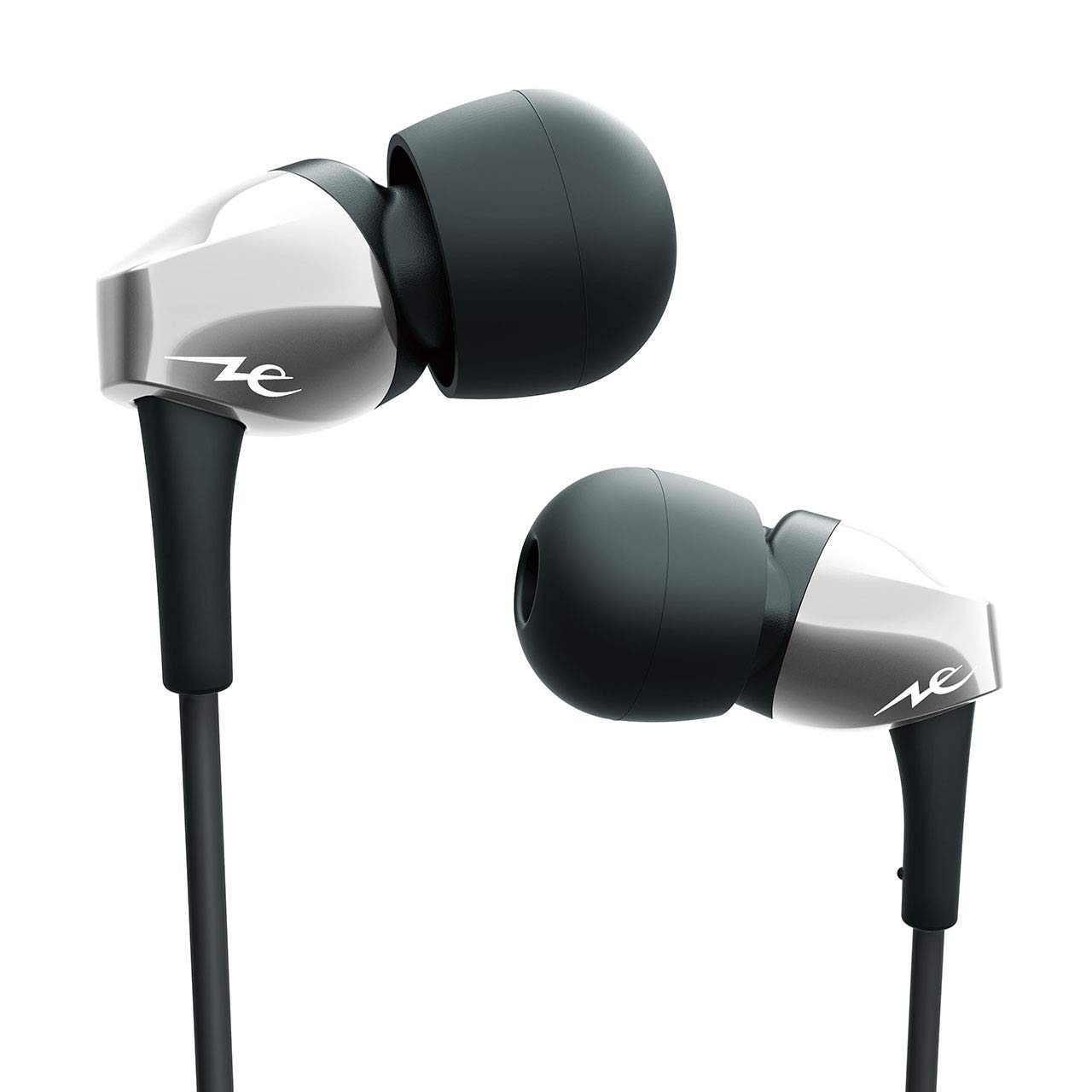 

Radius Ne Динамічний Драйвер Провідні Вставні Навушники Маленькі Компактні Навушники HP-NEF11 Навушники HP-NEF11S (Срібло) срібний