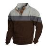 Spring And Men's Standing Collar Sweatshirt Is Outdoor Casual Sweaters Tops