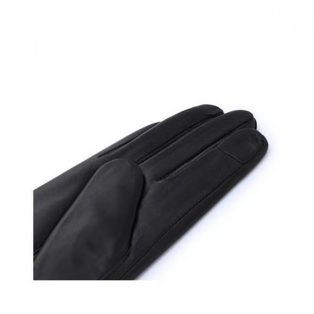 Daks Women S gloveS Black lambSkin Check Line touchScreen gloveS Dcgv6f222bk