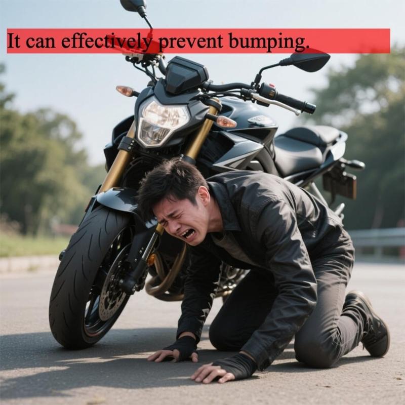 Almofada Protetora Tanque de Combustível Silicone Anti Colisão Equipamento de Proteção Motocicleta Almofada Amortecedora de Virilha Gadget Protetor