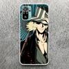 Bleach Kisuke Urahara Soft Case for Xiaomi Redmi Note 10 9 9S 8 Pro 7 9T 5 Phone Shell Mi 11T 12T 10T 12 11 Lite 6X A3 Cover