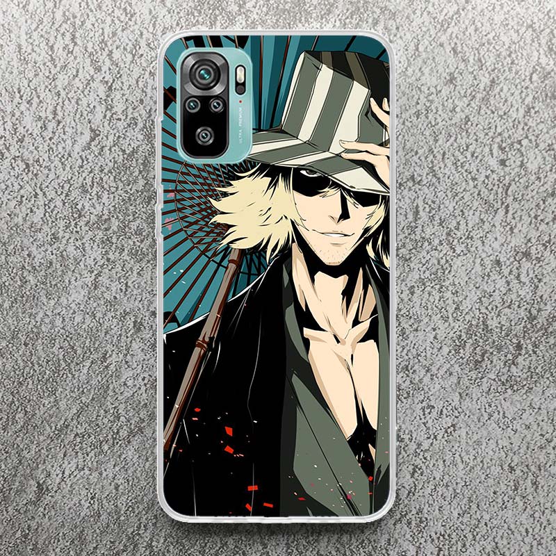 Bleach Kisuke Urahara Soft Case for Xiaomi Redmi Note 10 9 9S 8 Pro 7 9T 5 Phone Shell Mi 11T 12T 10T 12 11 Lite 6X A3 Cover