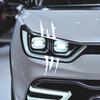 Sporty Car Exterior Trim 2Pcs Claw Mark Decals for Cars, Headlight Sticker, Stripes Waterproof Sticker Scratch Decal Sports Cars SUV Pickup