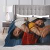 Heated Rivalry Blankets Velvet Autumn/Winter Hudson Williams and Connor Storrie Ultra-Soft Throw Blanket for Bed Bedspreads