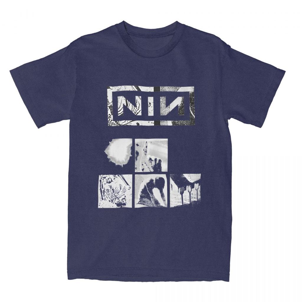 Five Inch Box Tank Top Nine Inch Nails T-Shirt Beach Street Style T Shirts Cotton Harajuku Tee Shirt For Mens Short-Sleeved Tops