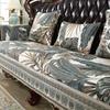 Copridivano Europeo Quattro Stagioni Universale Cuscino per Divano di Alta Qualità Decorazione Casa Soggiorno Ciniglia Jacquard Telo Copridivano