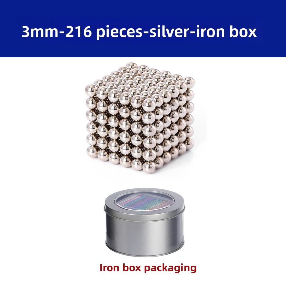 3mm 216 Stück Buckyballs 14 Plus Magnetische Kugeln Stressabbau Magnetisches Pädagogisches Bauspielzeug
