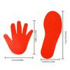 Fun Hand and Feet Sensory Training Supplies for Kids Pose Limb Positioning Colorful Hand/ Feet Sensory Training Tools