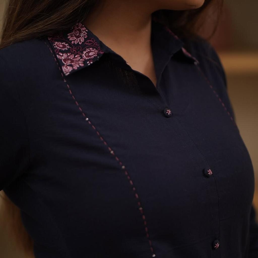 Women Designer A-Line Kurti Dress Indian Party Wear Top Tunic Kurta Pant Set SC-2329