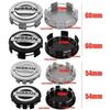4Pcs 54/60mm Car Wheel Center Hub Caps Cover For Nissan Qashqai Juke Pulsar Sentra Altima Patrol Micra Replacement Accessorie