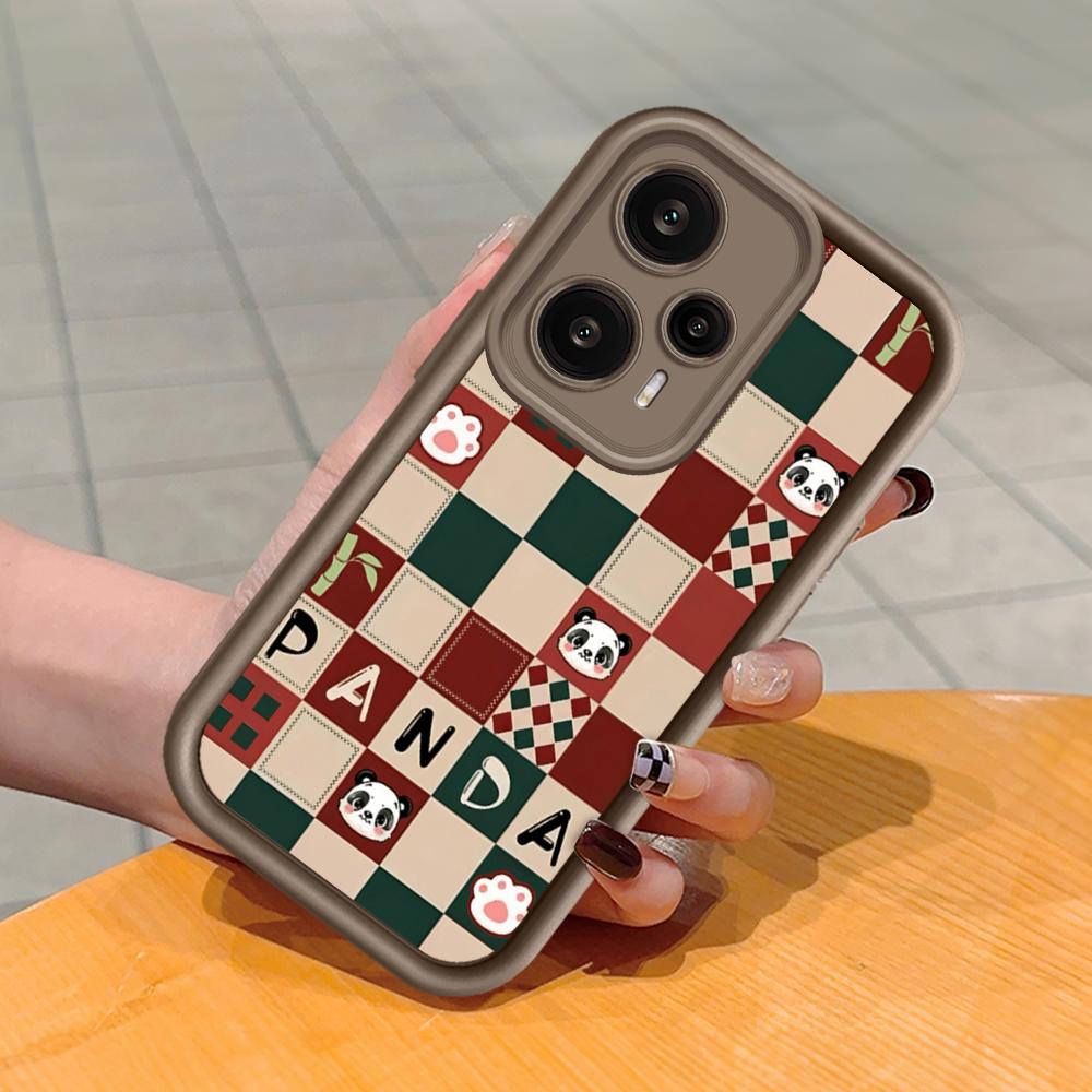 Měkký silikonový čtvercový žebříkový vzor tisku Pouzdro telefonu Plný kryt fotoaparátu Ochranné gumové pouzdro odolné proti nárazům pro Xiaomi Redmi