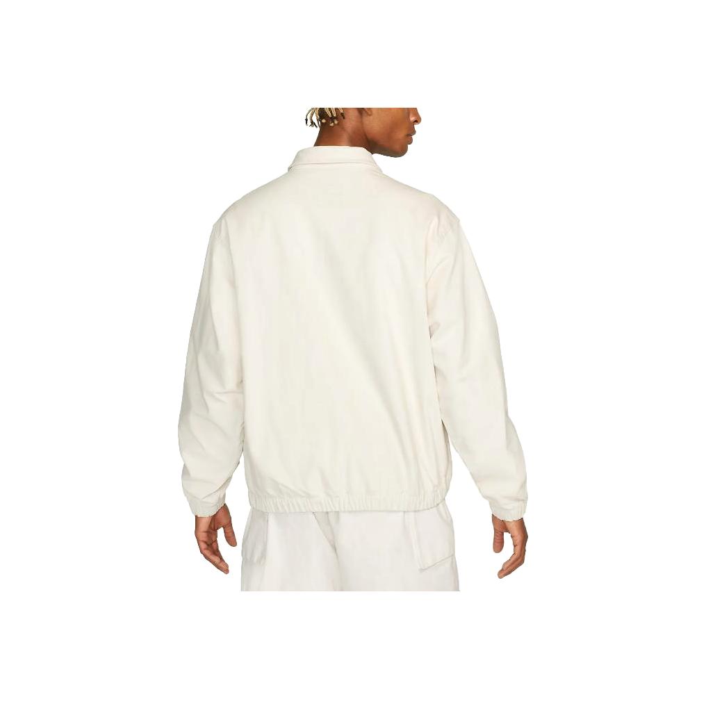 Nike Corduroy Jacket Casual Retro Men Jacket White DX9071-030