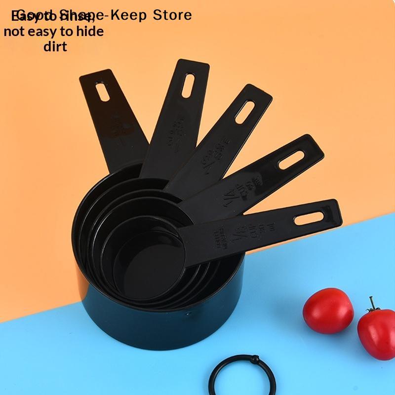 10 Stück Küchen-Messlöffel Set Zuckerschaufel Mehl Kuchen Backen Teelöffel Messbecher Werkzeuge zum Kochen