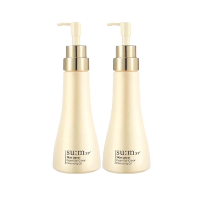 Su:m37° Skin Saver Essential Clear Cleansing Oil 250ml | Deep Cleansing Oil / Removes Makeup & Impurities