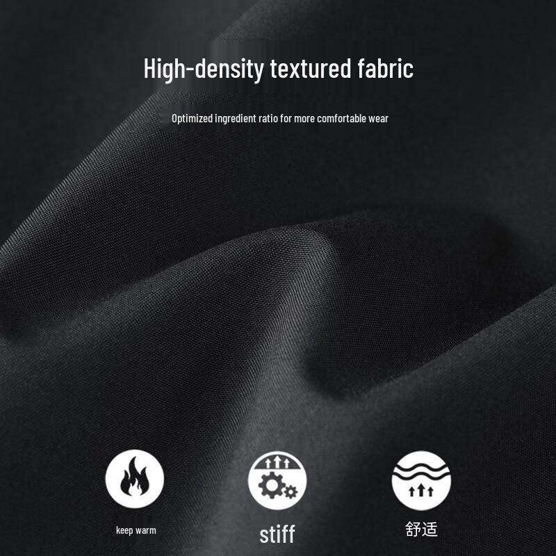 Mark Fairwhale Men's Embroidered Windproof Lapel Jacket