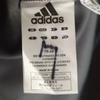 Adidas Track Jacket L Gray Jersey Men's Used