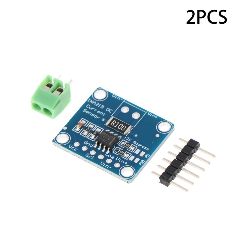 1/3/5Pcs Ina219 Module Blue Board Diy 3V-5V Iic I2C Mcu-219 Bidirectional Current Power Supply Monitoring Sensor Module
