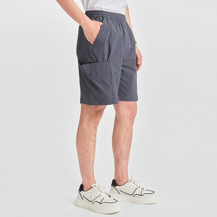 Lee SS24 Comfortable Velcro Pocket Casual Shorts Men shorts Gray LMB008153205163A06353