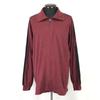 GOLF Half Zip Sweatshirt XO Bordeaux Red Long Sleeve