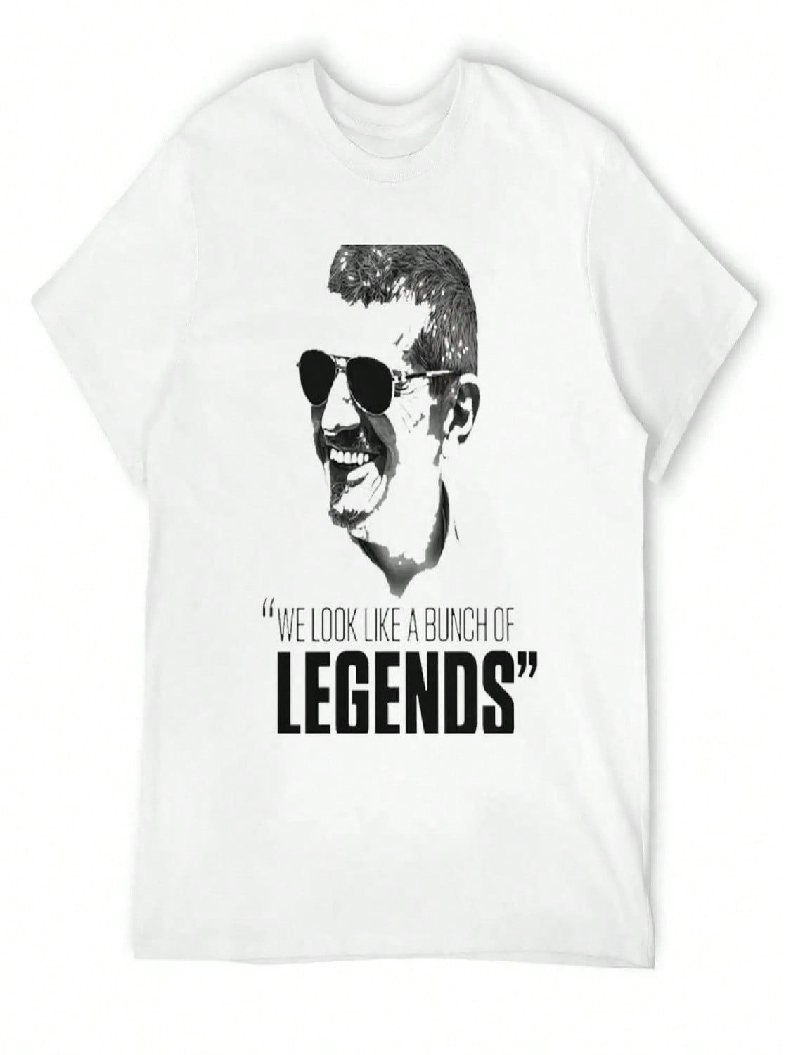 Mick Schumacher We Look Like A Bunch Of Legends T-Shirt Valentines Clothes Aesthetic Clothing Oversized T Shirt unisex Clothing S разноцветный