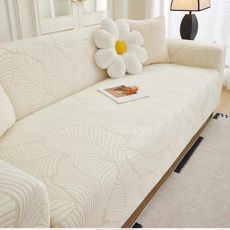 Anti Cat Scratch Elastic Protective Cover All Inclusive Universal Cover  All Purpose Lazy Three Person Sofa Cover New Straight Line Cover Fabric