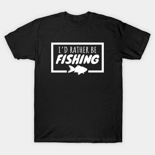 I d Rather Be Fishing Made in Australia T-Shirt 2XL