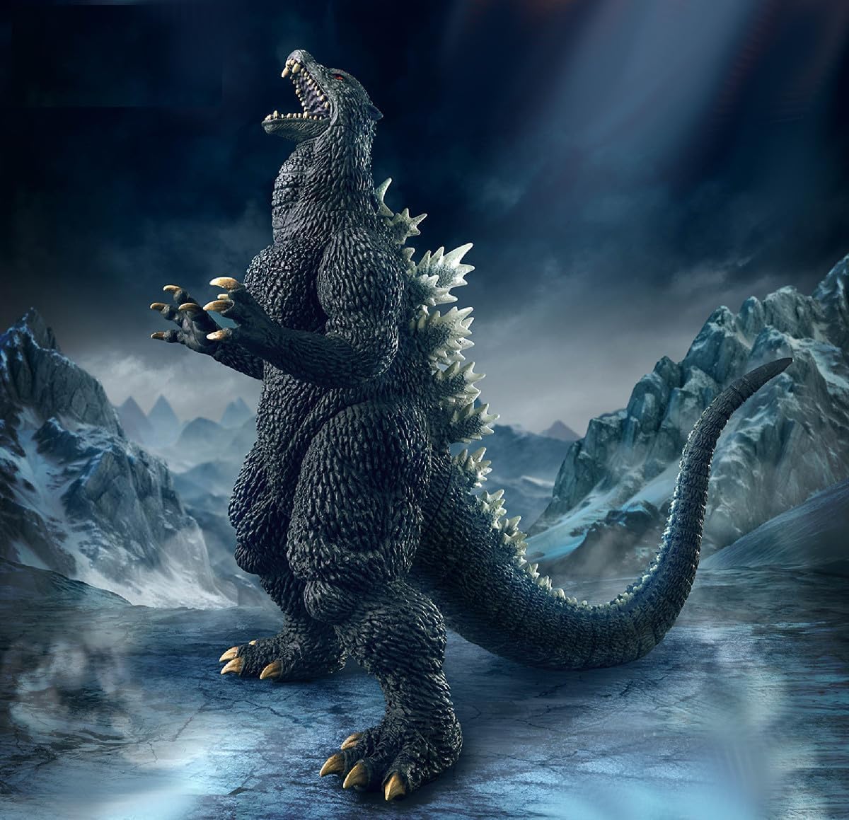 

Godzilla Figure Toho Monster Series Monster Roar Godzilla (2004) Approx. 22cm