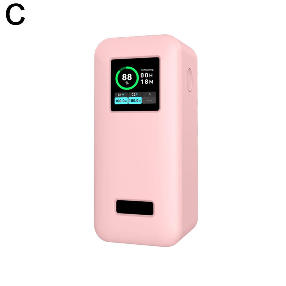For Anker Prime 20000mAh Power Bank Silicone Protective Case Dustproof Shockproof Anti-drop Soft Power Bank Cover Accessories